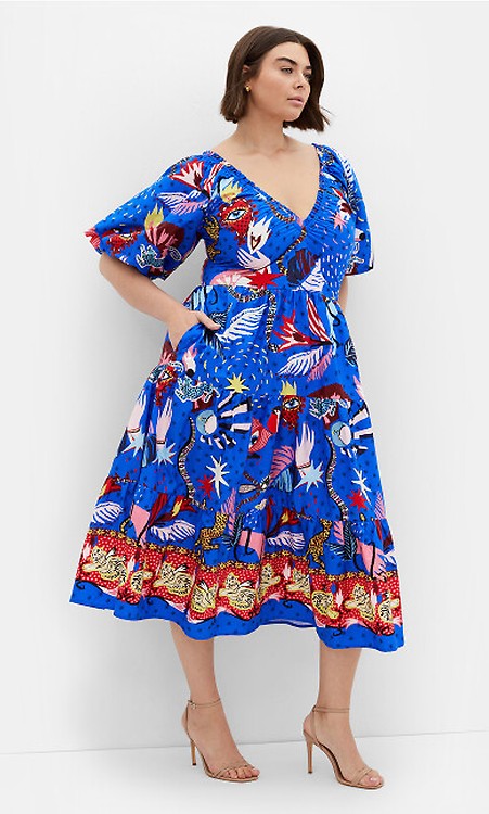 Jade Blossom Print Maxi Dress - jade