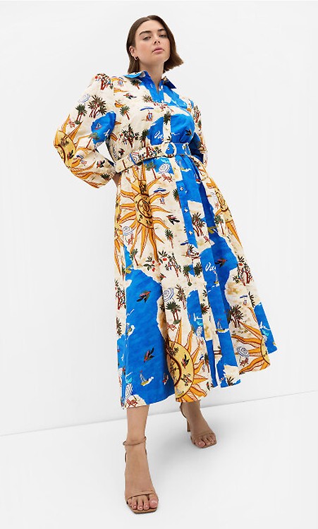 Jade Blossom Print Maxi Dress - jade